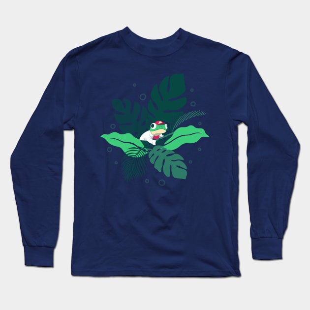 Star Frog Long Sleeve T-Shirt by TravisPixels